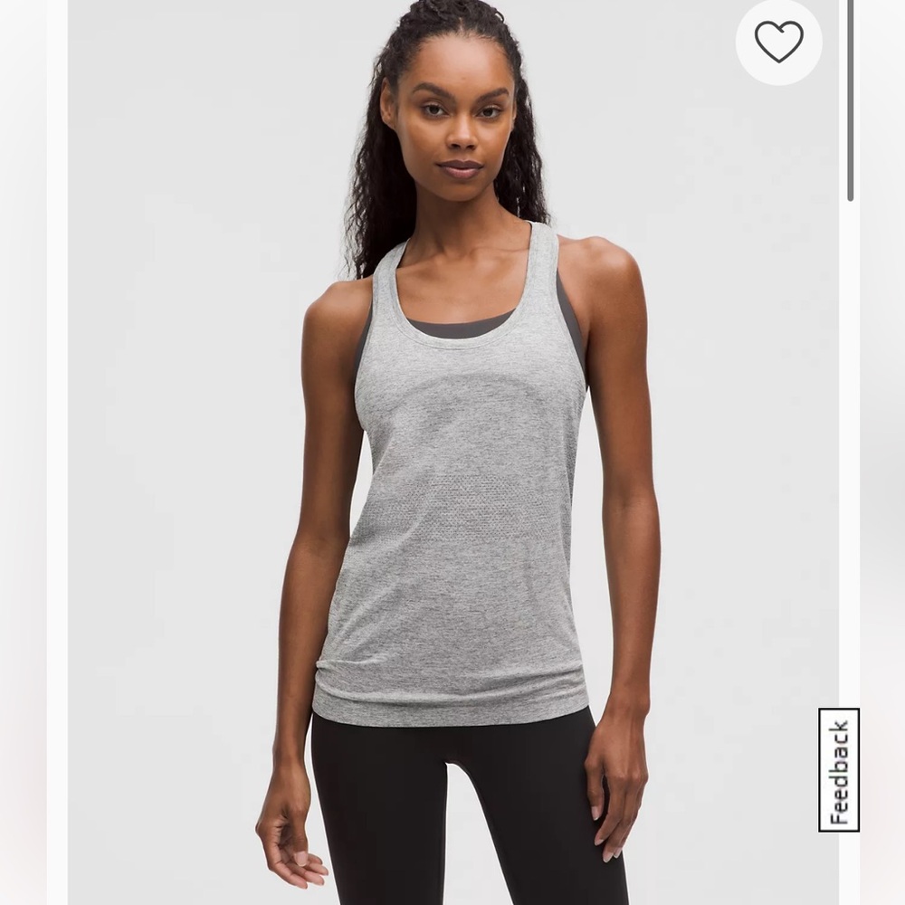 Swiftly Tech Racerback 2.0 Tank Top Hip Length size 6